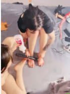 [DVAJ-4963]椎名空绝美姐妹花双飞诱惑 极上身材激战3P淫语连发！